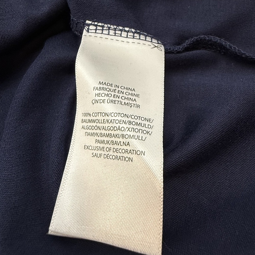 Polo Ralph Lauren Polo Shirt Men's XL Navy Blue Polka Dot Soft Touch Pima Cotton - Picture 8 of 13